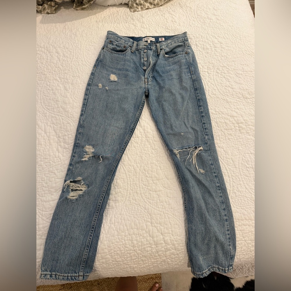 Re/Done Light Blue Denim Jeans
